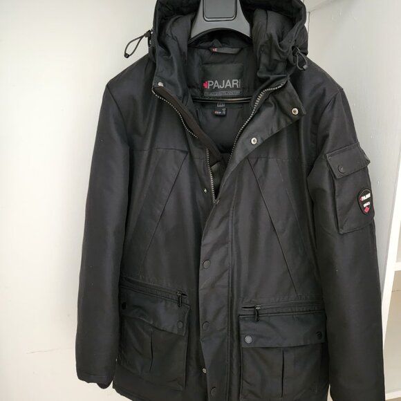 Jordan Men's Parka - Size (S) - Black - Like new - Picture 8 of 9